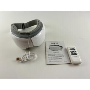 RENPHO Eyeris 1 Eye Massager RF-EM001 Heat Bluetooth Music Remote & Charger